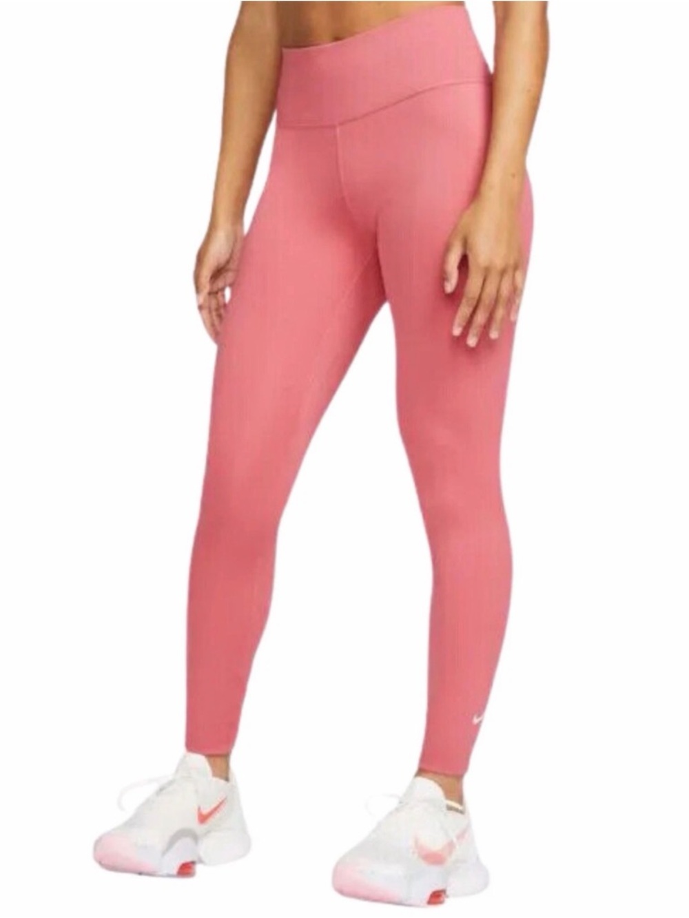 NIKE DRI-FIT LEGGINGS PINK SIZE MEDIUM